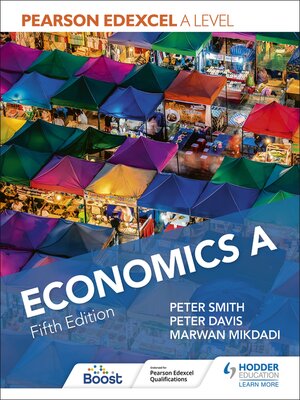 cover image of Pearson Edexcel a level Economics a